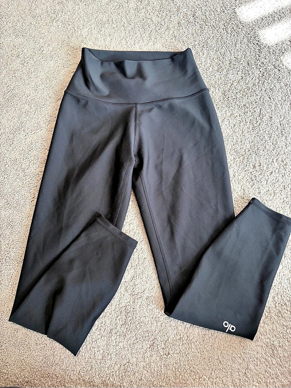 Alo Black Leggings Size Small Like New